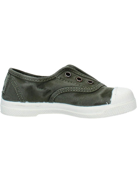 Scarpe in Tela Natural World Unisex Bambino - Verde