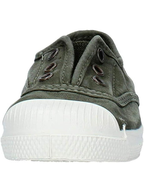 Scarpe in Tela Natural World Unisex Bambino - Verde