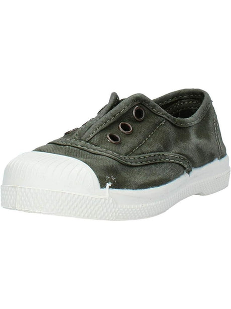 Scarpe in Tela Natural World Unisex Bambino - Verde