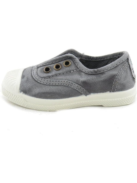 Scarpe in Tela Natural World Unisex Bambino - Grigio