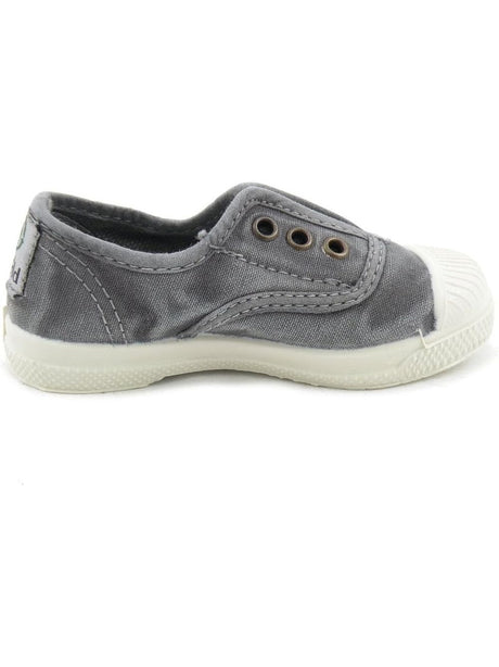 Scarpe in Tela Natural World Unisex Bambino - Grigio