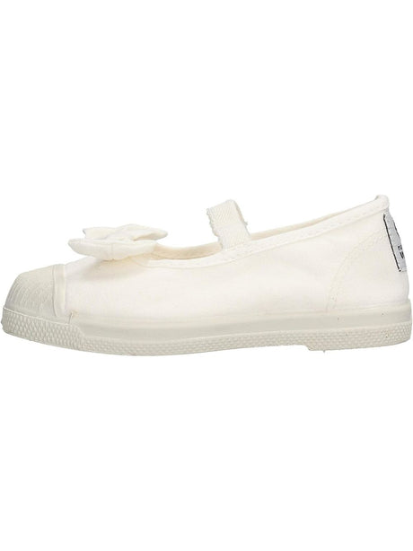 Scarpe in Tela Natural World Unisex Bambino - Bianco