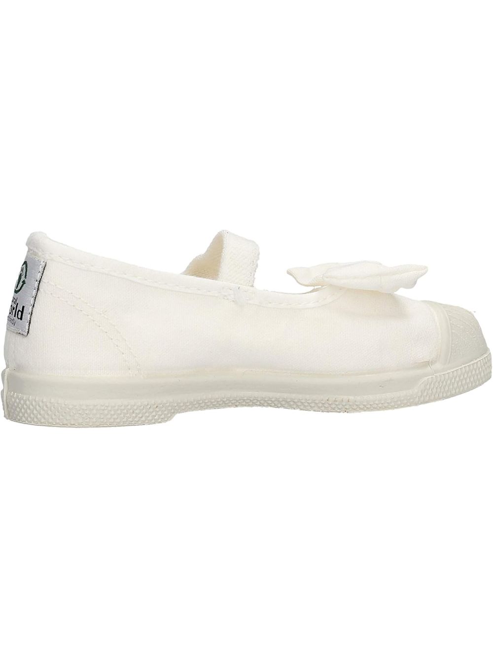Scarpe in Tela Natural World Unisex Bambino - Bianco