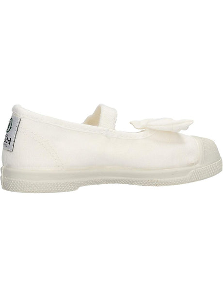 Scarpe in Tela Natural World Unisex Bambino - Bianco