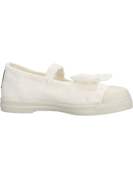 Scarpe in Tela Natural World Unisex Bambino - Bianco