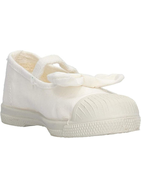 Scarpe in Tela Natural World Unisex Bambino - Bianco
