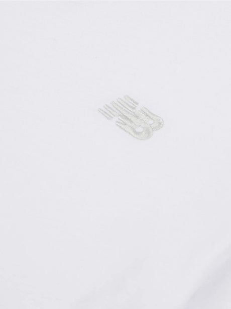 T-shirt New Balance Jersey Small Logo Bambino - Bianco
