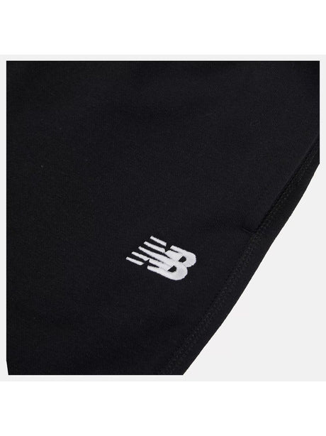 Pantalone Felpa New Balance French Terry Small Logo Bambino - Nero