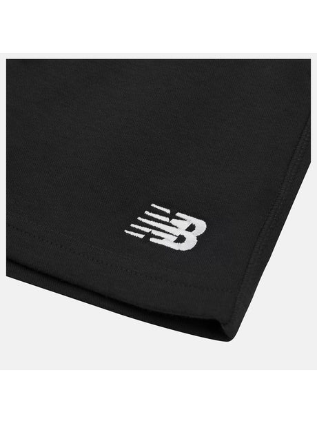 Shorts New Balance FT Small Logo Bambina - Nero