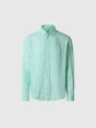 Camicia North Sails di lino a maniche lunghe Uomo - Azzurro