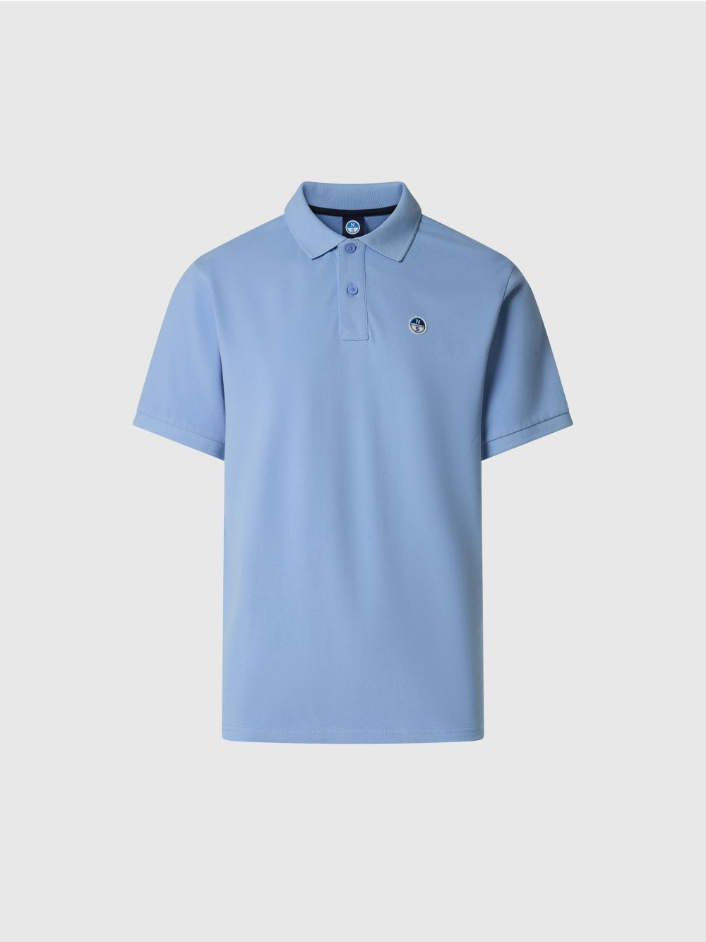 Polo North Sails con patch logo Uomo - Denim