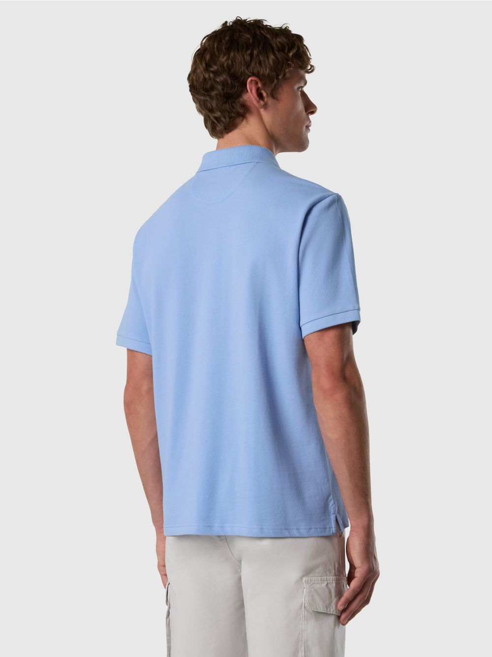 Polo North Sails con patch logo Uomo - Denim