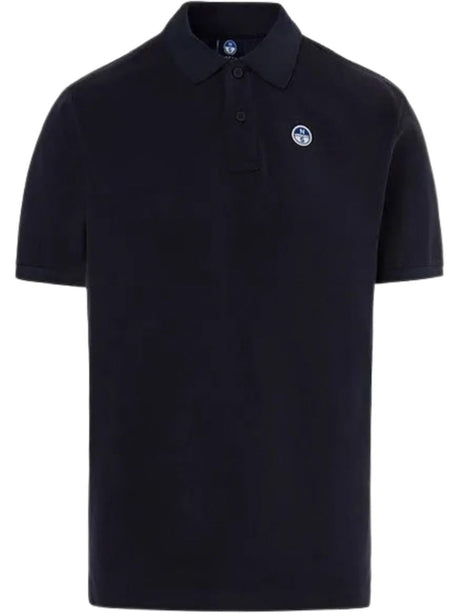 Polo North Sails con patch logo Uomo - Navy