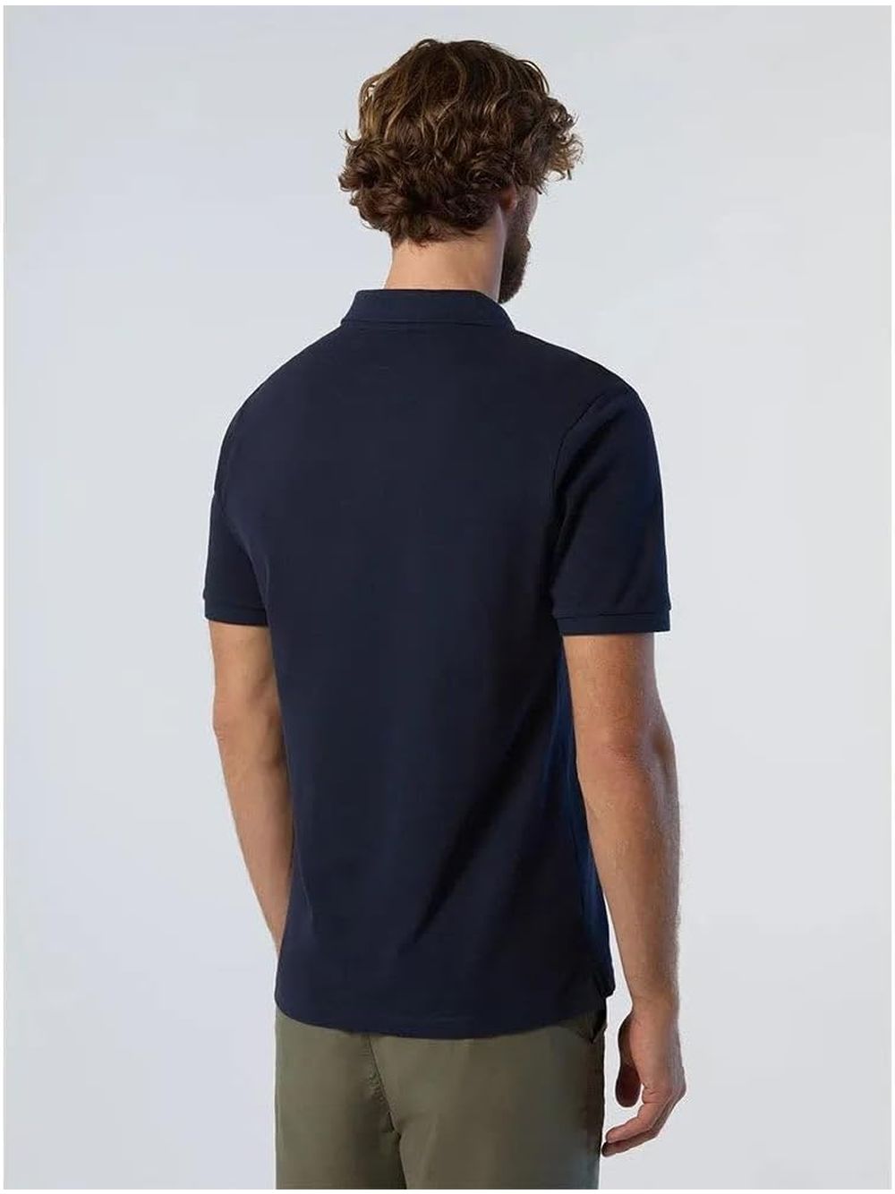 Polo North Sails con patch logo Uomo - Navy