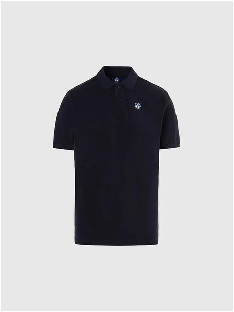 Polo North Sails con patch logo Uomo - Navy