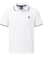 Polo North Sails con bordi a contrasto Uomo - Bianco