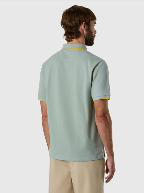Polo North Sails con bordi a contrasto Uomo - Verde