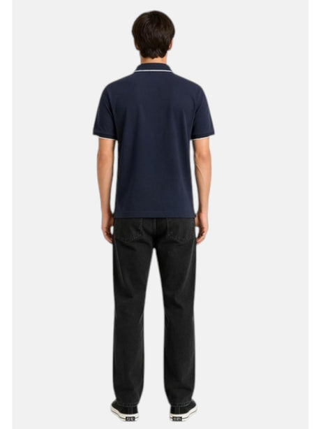 Polo North Sails con bordi a contrasto Uomo - Navy