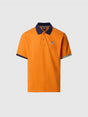 Polo North Sails con dettagli a contrasto Uomo - Arancione