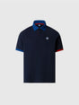 Polo North Sails con dettagli a contrasto Uomo - Navy
