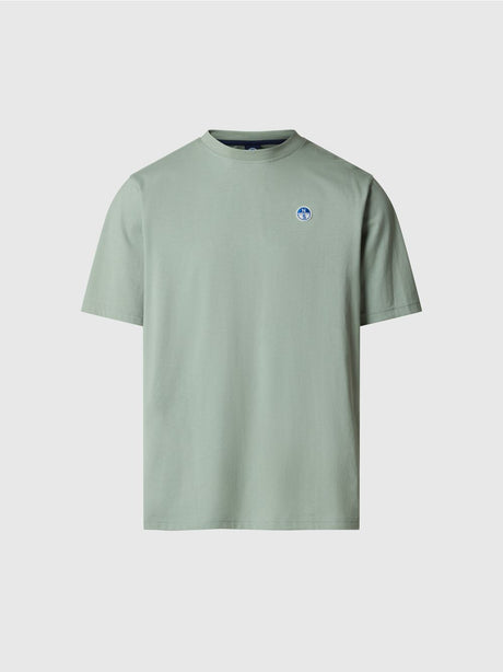 T-shirt North Sails con patch logata Uomo - Verde