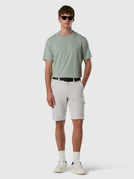 T-shirt North Sails con patch logata Uomo - Verde