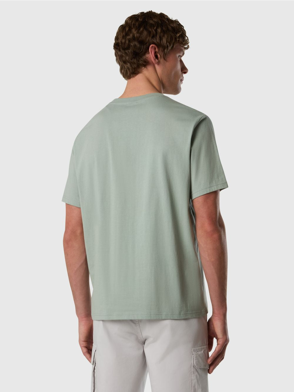T-shirt North Sails con patch logata Uomo - Verde