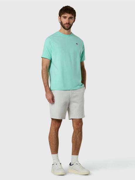 T-shirt North Sails con patch logata Uomo - Azzurro