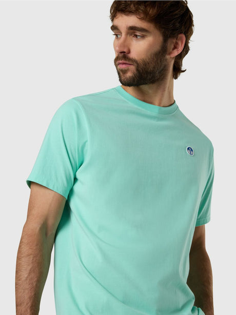 T-shirt North Sails con patch logata Uomo - Azzurro