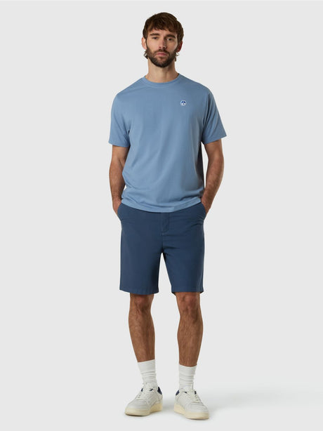 T-shirt North Sails con patch logata Uomo - Azzurro