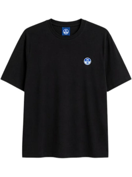 T-shirt North Sails con patch logata Uomo - Nero