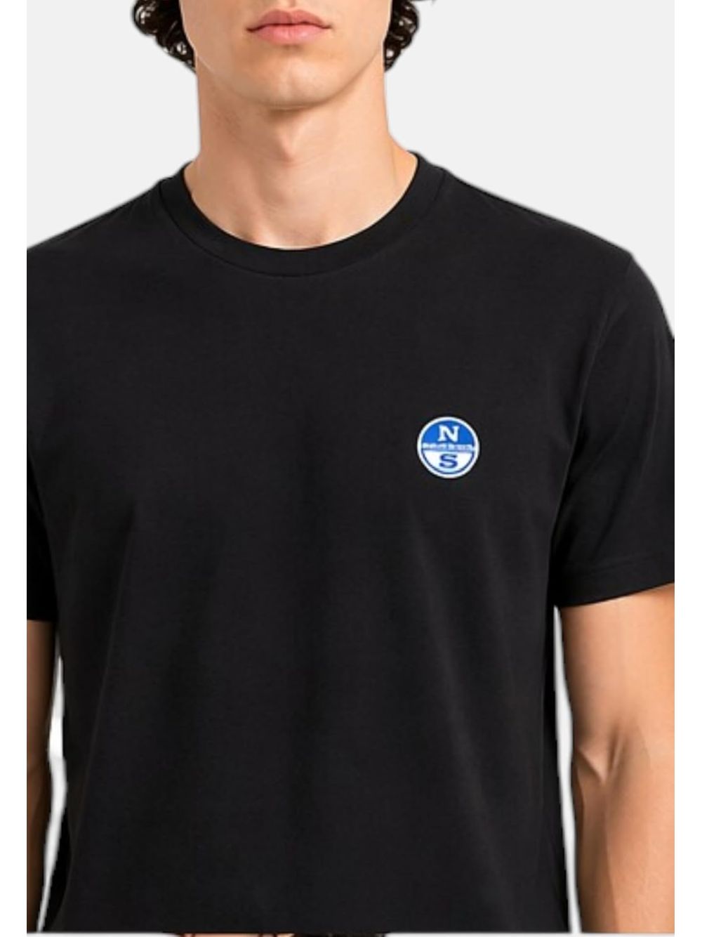 T-shirt North Sails con patch logata Uomo - Nero