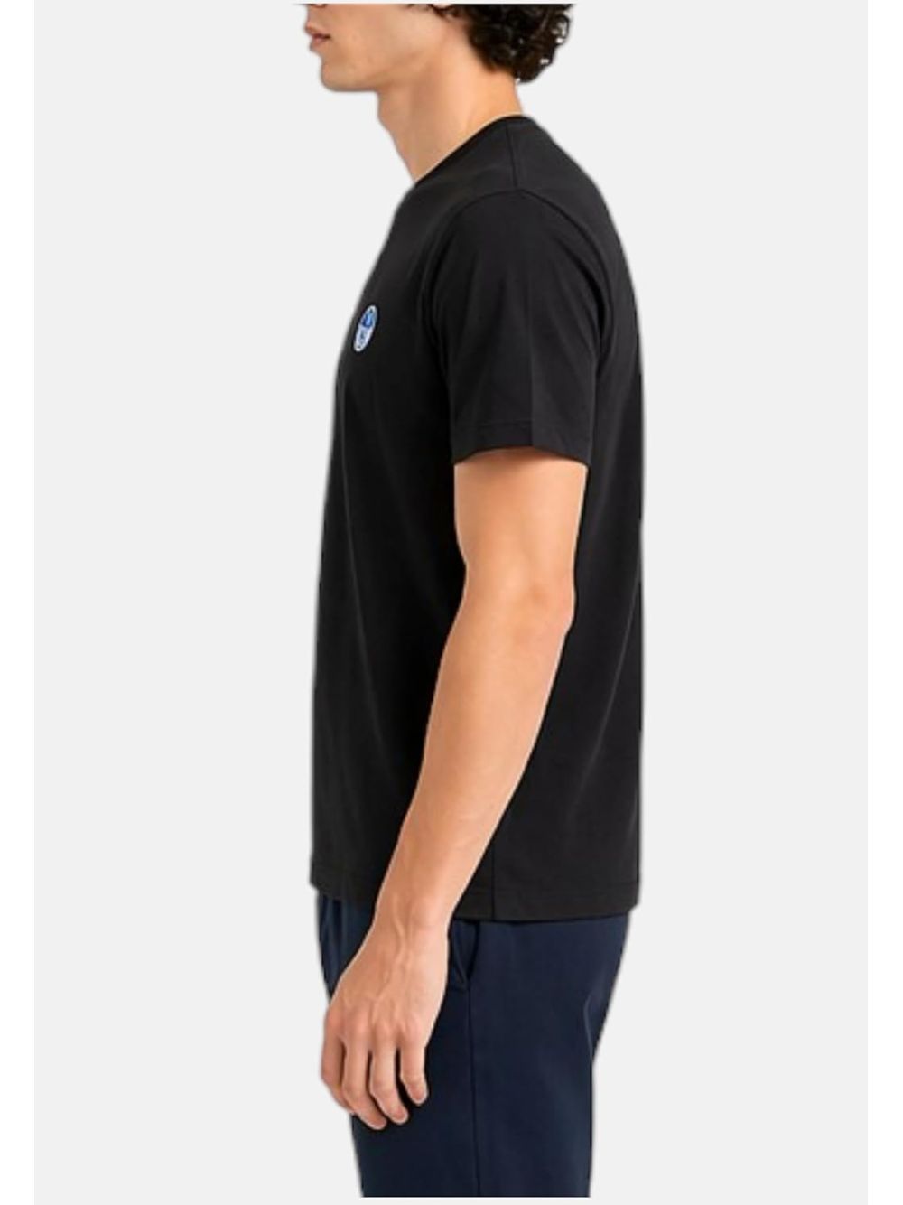T-shirt North Sails con patch logata Uomo - Nero