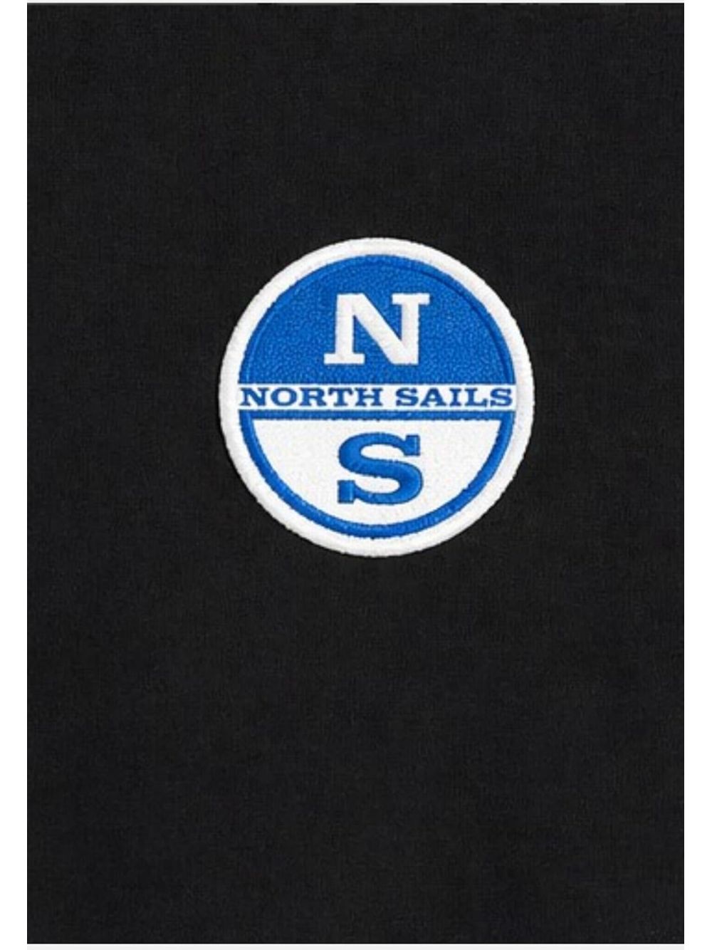 T-shirt North Sails con patch logata Uomo - Nero