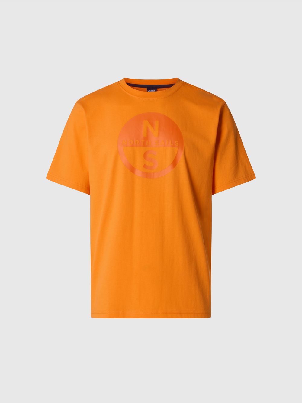 T-shirt North Sails con maxi logo Uomo - Arancione