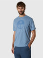 T-shirt North Sails con maxi logo Uomo - Azzurro