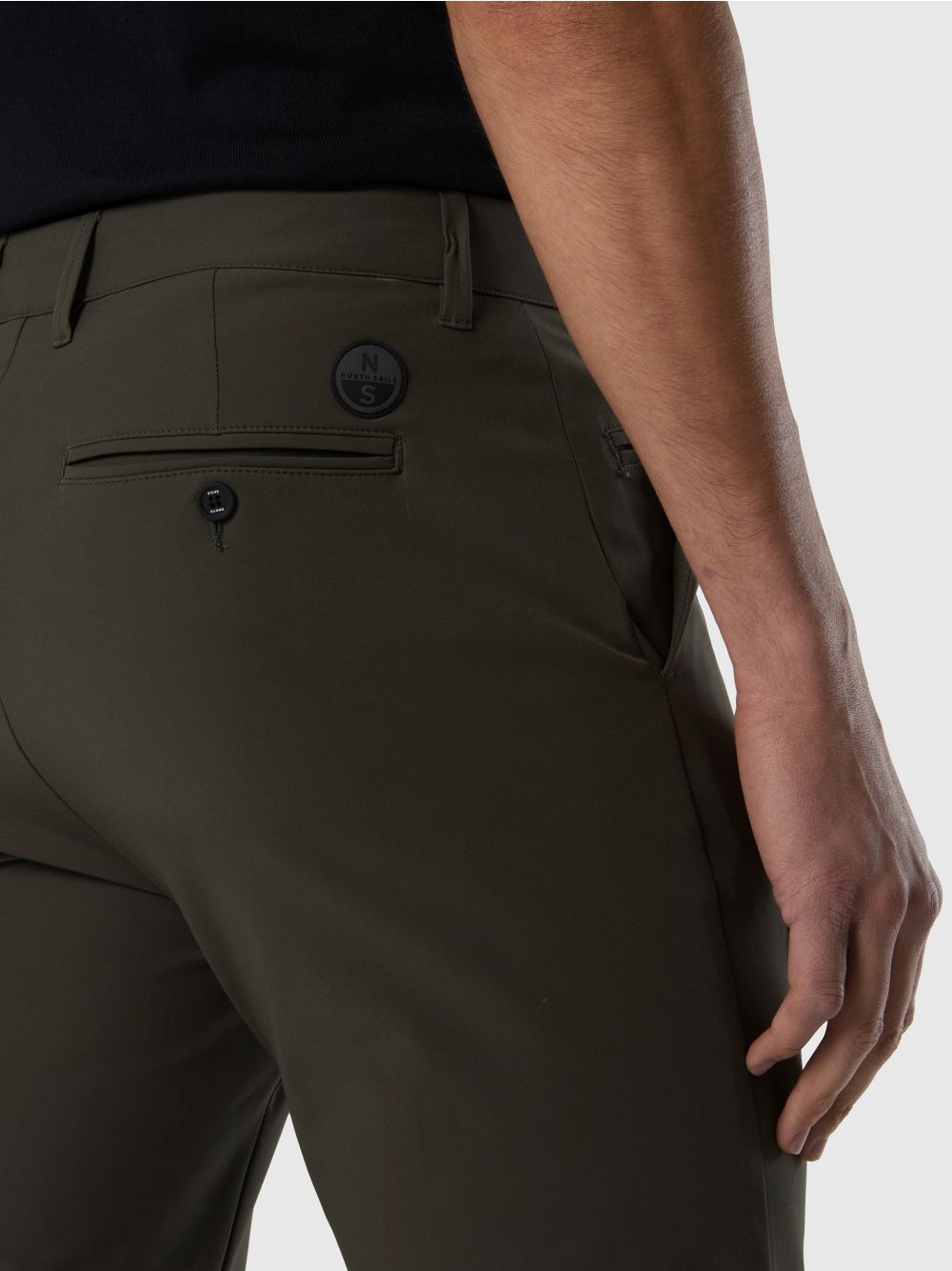 Pantalone North Sails chino Defender in nylon Uomo - Verde