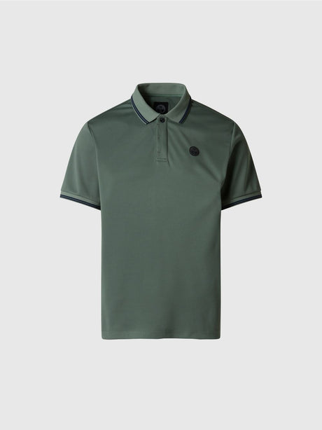 Polo North Sails a maniche corte in COOLMAX® Uomo - Verde