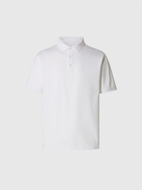 Polo North Sails in jersey di modal Uomo - Bianco
