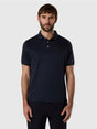 Polo North Sails in jersey di modal Uomo - Navy
