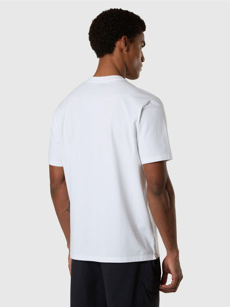 T-shirt North Sails con logo North Tech Uomo - Bianco