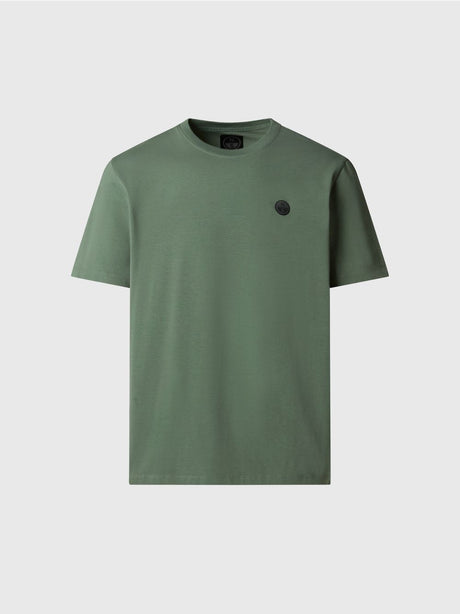 T-shirt North Sails con logo North Tech Uomo - Verde