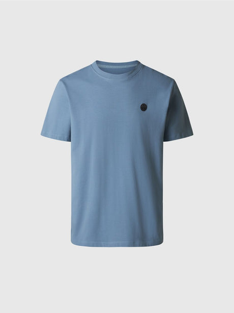 T-shirt North Sails con logo North Tech Uomo - Azzurro