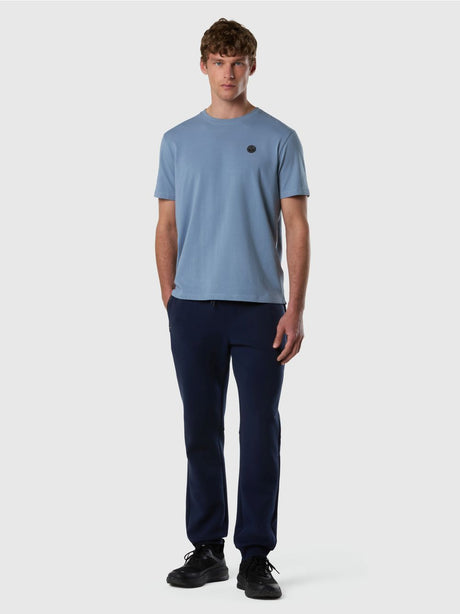 T-shirt North Sails con logo North Tech Uomo - Azzurro