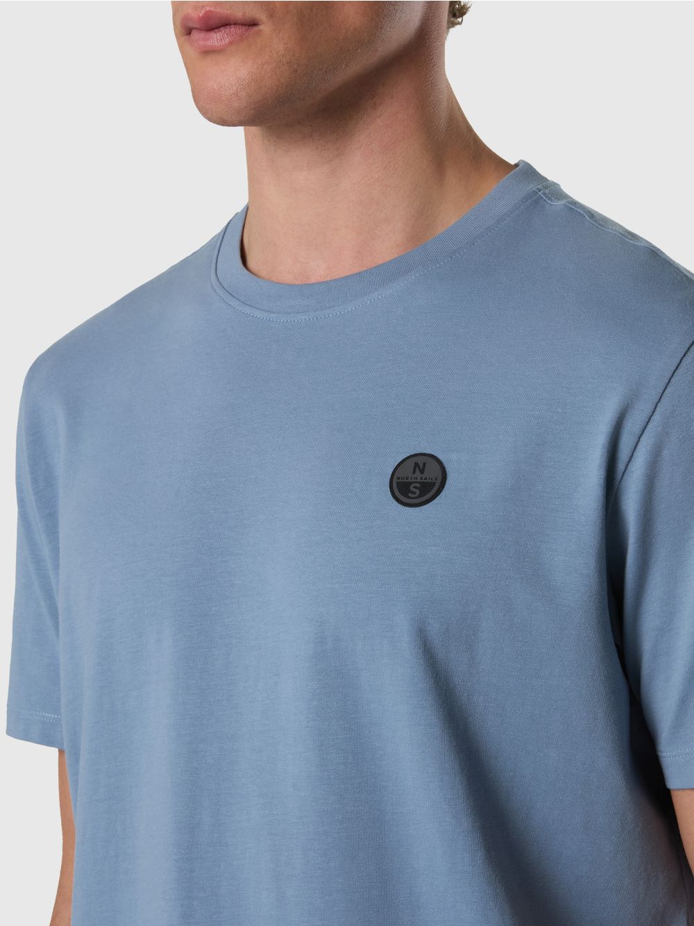 T-shirt North Sails con logo North Tech Uomo - Azzurro