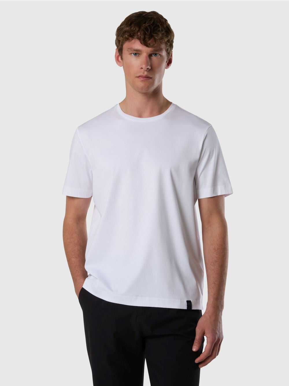 T-shirt North Sails in jersey di modal Uomo - Bianco