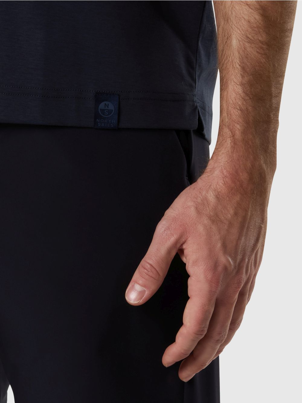 T-shirt North Sails in jersey di modal Uomo - Navy