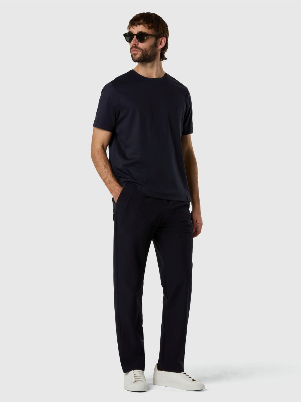 T-shirt North Sails in jersey di modal Uomo - Navy