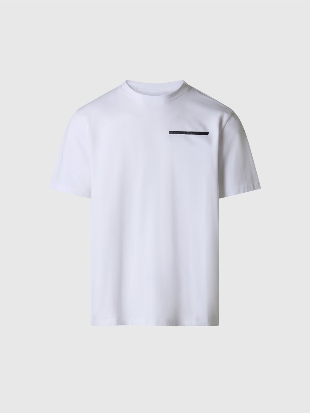 T-shirt North Sails con lettering North Sails in rilievo Uomo - Bianco