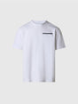 T-shirt North Sails con lettering North Sails in rilievo Uomo - Bianco